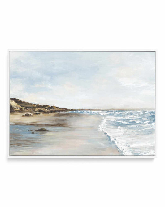 Coastal Memories I | Framed Canvas Art Print