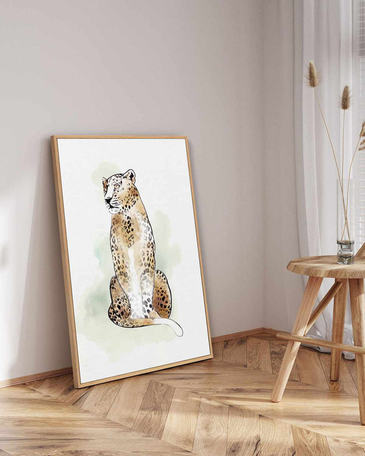 Hidden Threat II | Framed Canvas Art Print