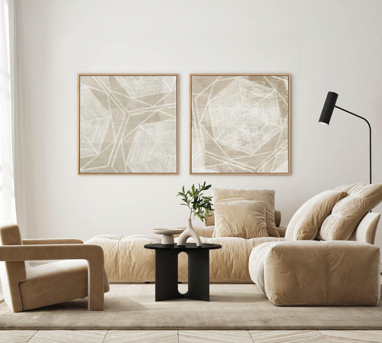 Linear Abstract I SQ Framed Canvas-CANVAS-You can shop wall art online with CANVAS Art Print Co for everything from abstract art to fun kids wall art. Our beautiful modern art prints and canvas art are available from large canvas prints to wall art paintings and our proudly Australian artwork collection offers only the highest quality framed large wall art and canvas art Australia - You can buy fashion photography prints or Hampton print posters and paintings on canvas from CANVAS Art Print Co and have th