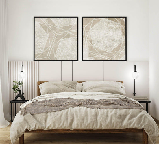 Linear Abstract II SQ Framed Canvas-CANVAS-You can shop wall art online with CANVAS Art Print Co for everything from abstract art to fun kids wall art. Our beautiful modern art prints and canvas art are available from large canvas prints to wall art paintings and our proudly Australian artwork collection offers only the highest quality framed large wall art and canvas art Australia - You can buy fashion photography prints or Hampton print posters and paintings on canvas from CANVAS Art Print Co and have t