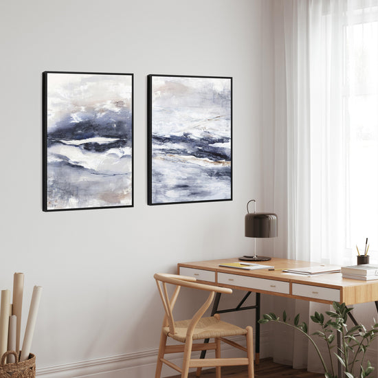 Midnight Lake No 1 | Framed Canvas-CANVAS-You can shop wall art online with CANVAS Art Print Co for everything from abstract art to fun kids wall art. Our beautiful modern art prints and canvas art are available from large canvas prints to wall art paintings and our proudly Australian artwork collection offers only the highest quality framed large wall art and canvas art Australia - You can buy fashion photography prints or Hampton print posters and paintings on canvas from CANVAS Art Print Co and have th