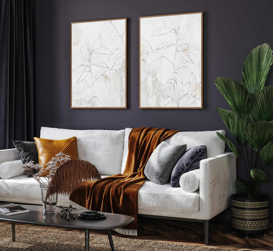 Neutral Botanic I | Framed Canvas-CANVAS-You can shop wall art online with CANVAS Art Print Co for everything from abstract art to fun kids wall art. Our beautiful modern art prints and canvas art are available from large canvas prints to wall art paintings and our proudly Australian artwork collection offers only the highest quality framed large wall art and canvas art Australia - You can buy fashion photography prints or Hampton print posters and paintings on canvas from CANVAS Art Print Co and have the