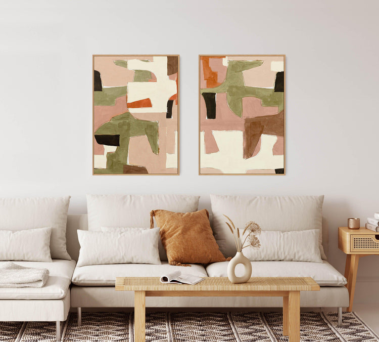 Pieces No 2 | Framed Canvas-CANVAS-You can shop wall art online with CANVAS Art Print Co for everything from abstract art to fun kids wall art. Our beautiful modern art prints and canvas art are available from large canvas prints to wall art paintings and our proudly Australian artwork collection offers only the highest quality framed large wall art and canvas art Australia - You can buy fashion photography prints or Hampton print posters and paintings on canvas from CANVAS Art Print Co and have them deli