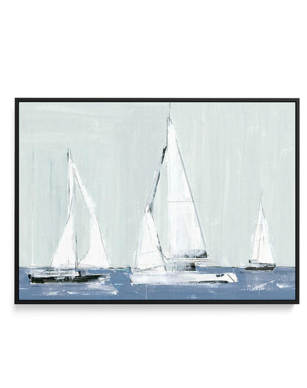 Sailing III | Framed Canvas-CANVAS-You can shop wall art online with CANVAS Art Print Co for everything from abstract art to fun kids wall art. Our beautiful modern art prints and canvas art are available from large canvas prints to wall art paintings and our proudly Australian artwork collection offers only the highest quality framed large wall art and canvas art Australia - You can buy fashion photography prints or Hampton print posters and paintings on canvas from CANVAS Art Print Co and have them deli