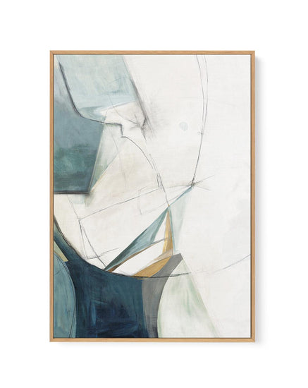 Sketches 'In Teal' No 1 | Framed Canvas-CANVAS-You can shop wall art online with CANVAS Art Print Co for everything from abstract art to fun kids wall art. Our beautiful modern art prints and canvas art are available from large canvas prints to wall art paintings and our proudly Australian artwork collection offers only the highest quality framed large wall art and canvas art Australia - You can buy fashion photography prints or Hampton print posters and paintings on canvas from CANVAS Art Print Co and ha