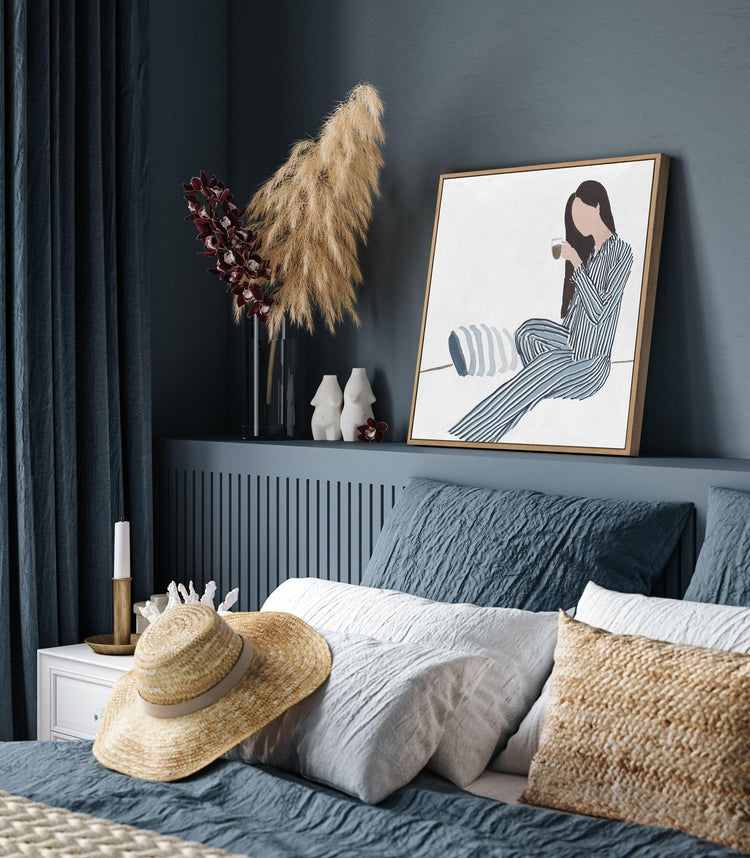 Sunday Blues | Framed Canvas-CANVAS-You can shop wall art online with CANVAS Art Print Co for everything from abstract art to fun kids wall art. Our beautiful modern art prints and canvas art are available from large canvas prints to wall art paintings and our proudly Australian artwork collection offers only the highest quality framed large wall art and canvas art Australia - You can buy fashion photography prints or Hampton print posters and paintings on canvas from CANVAS Art Print Co and have them del