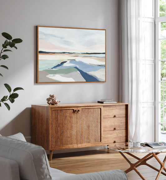 Tranquil | Framed Canvas-CANVAS-You can shop wall art online with CANVAS Art Print Co for everything from abstract art to fun kids wall art. Our beautiful modern art prints and canvas art are available from large canvas prints to wall art paintings and our proudly Australian artwork collection offers only the highest quality framed large wall art and canvas art Australia - You can buy fashion photography prints or Hampton print posters and paintings on canvas from CANVAS Art Print Co and have them deliver